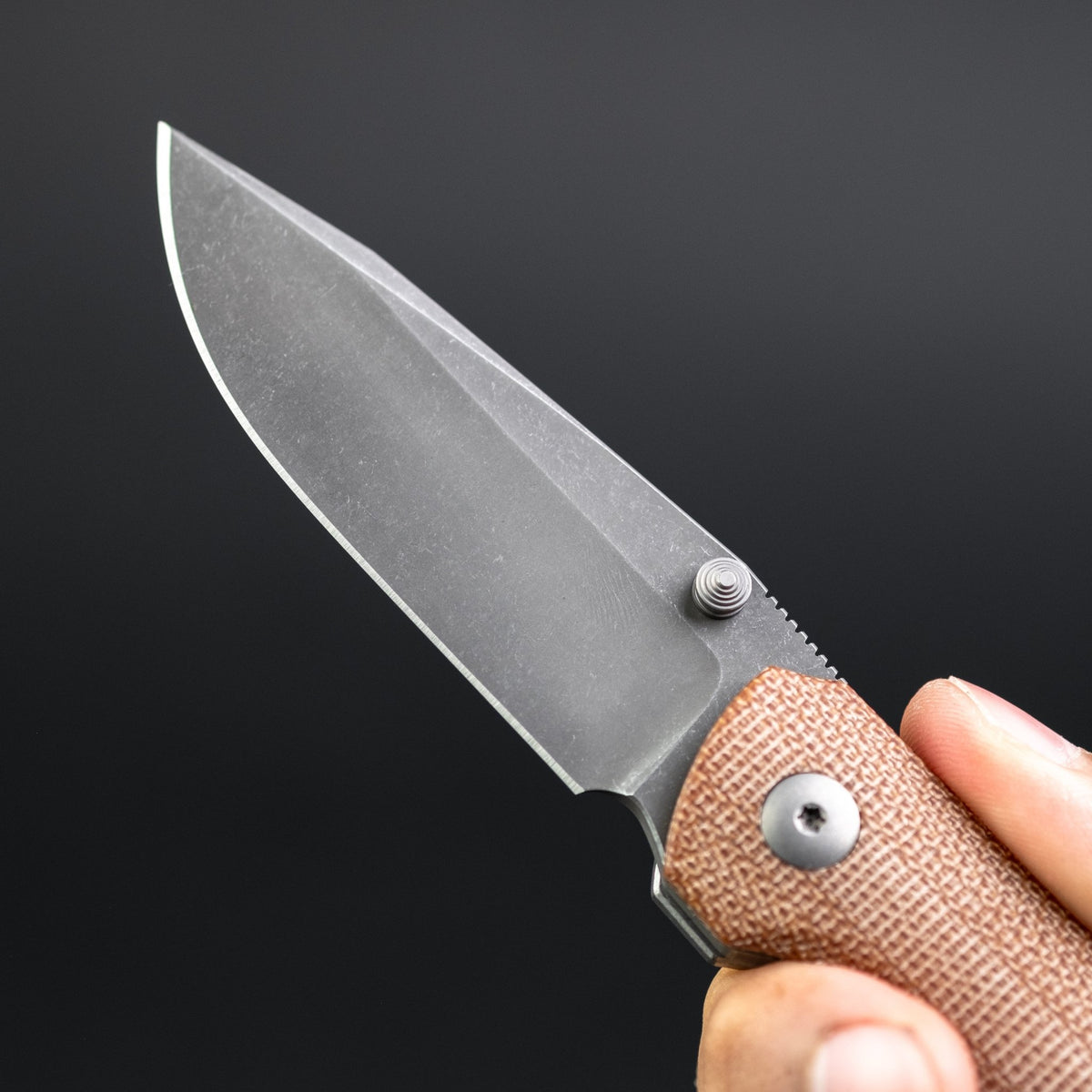 URBAN Micro Shrike - Brown Micarta - URBAN EDC®