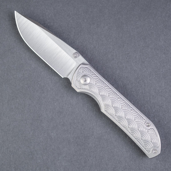URBAN Micro Shrike - Titanium Seigaiha - URBAN EDC®