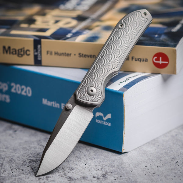 URBAN Micro Shrike - Titanium Seigaiha - URBAN EDC®