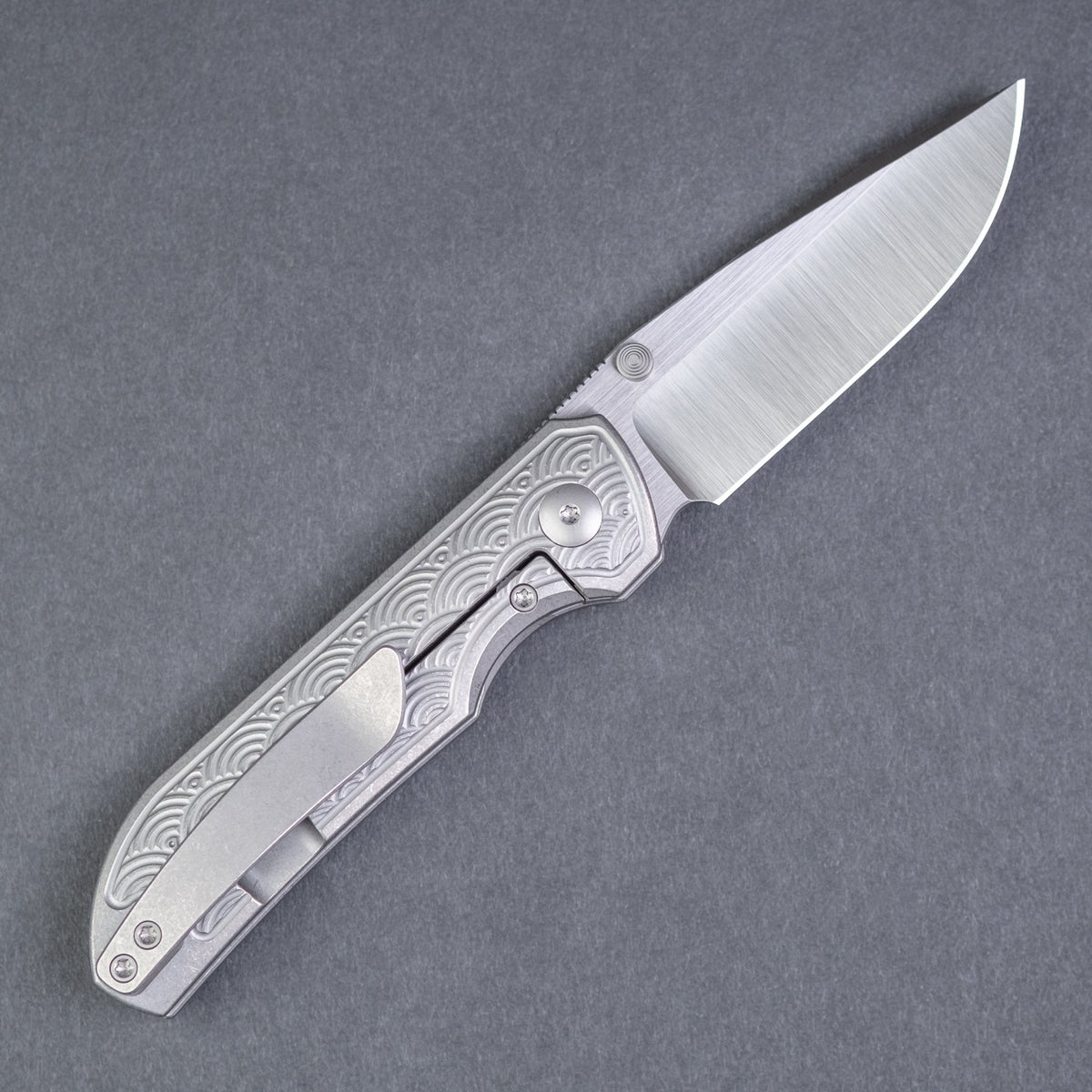 URBAN Micro Shrike - Titanium Seigaiha - URBAN EDC®