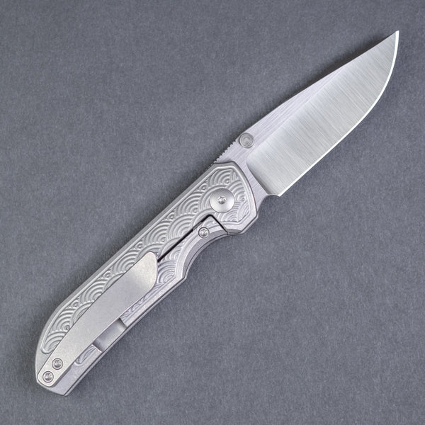 URBAN Micro Shrike - Titanium Seigaiha - URBAN EDC®