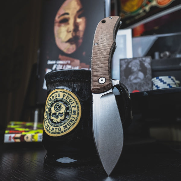 URBAN Nessie - M390 & Brown Micarta - URBAN EDC®