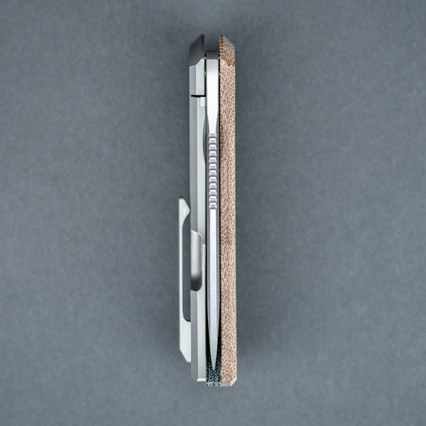 URBAN Nessie - M390 & Brown Micarta - URBAN EDC®