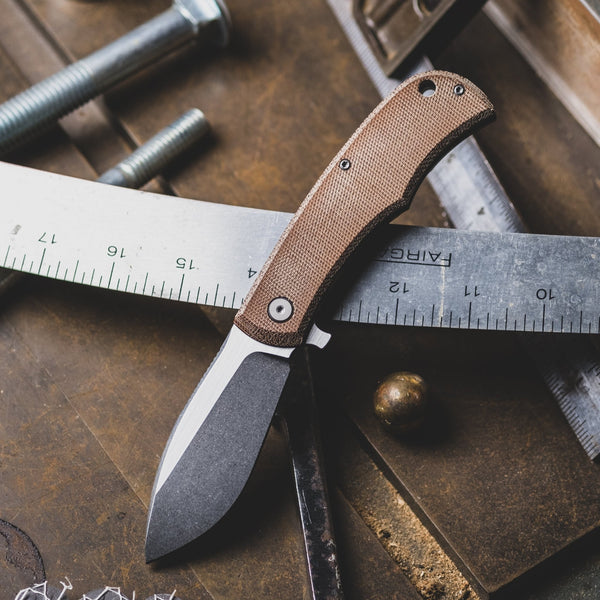 URBAN Nessie - M390 & Brown Micarta - URBAN EDC®