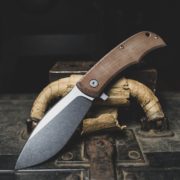 URBAN Nessie - M390 & Brown Micarta - URBAN EDC®