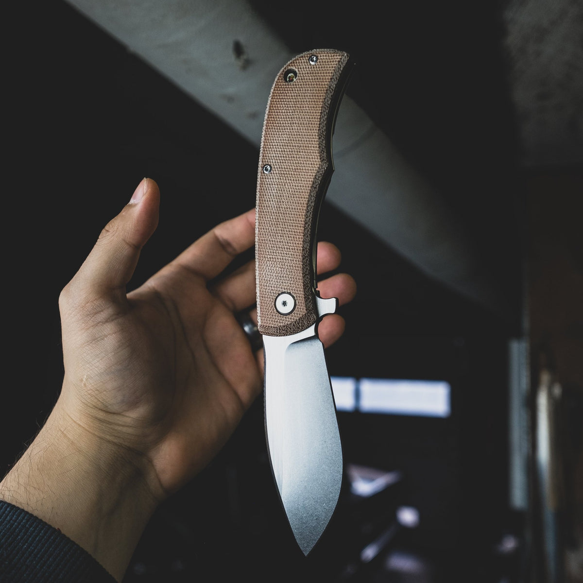 URBAN Nessie - M390 & Brown Micarta - URBAN EDC®