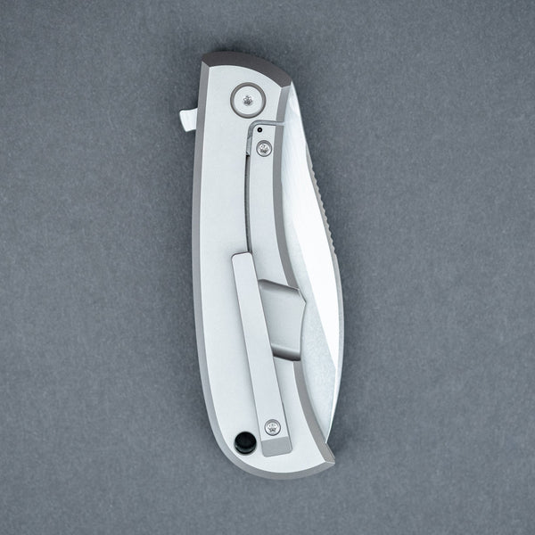 URBAN Nessie - M390 & Titanium w/ Seigaiha Motif - URBAN EDC®