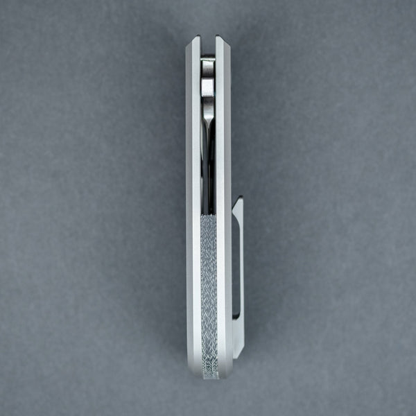 URBAN Nessie - M390 & Titanium w/ Seigaiha Motif - URBAN EDC®