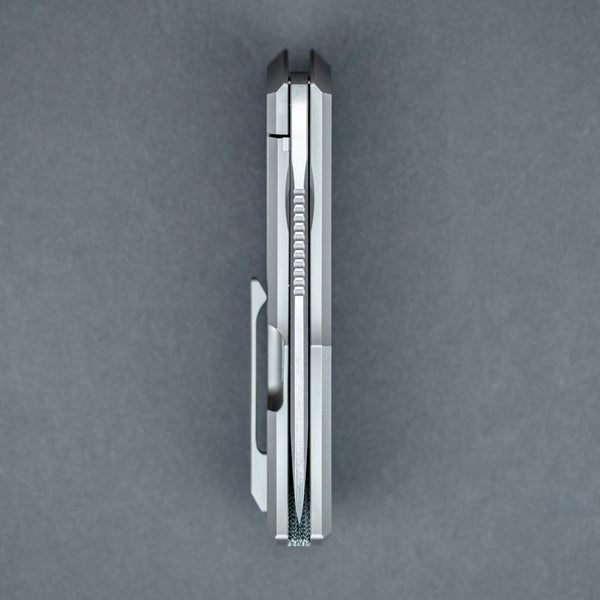 URBAN Nessie - M390 & Titanium w/ Seigaiha Motif - URBAN EDC®