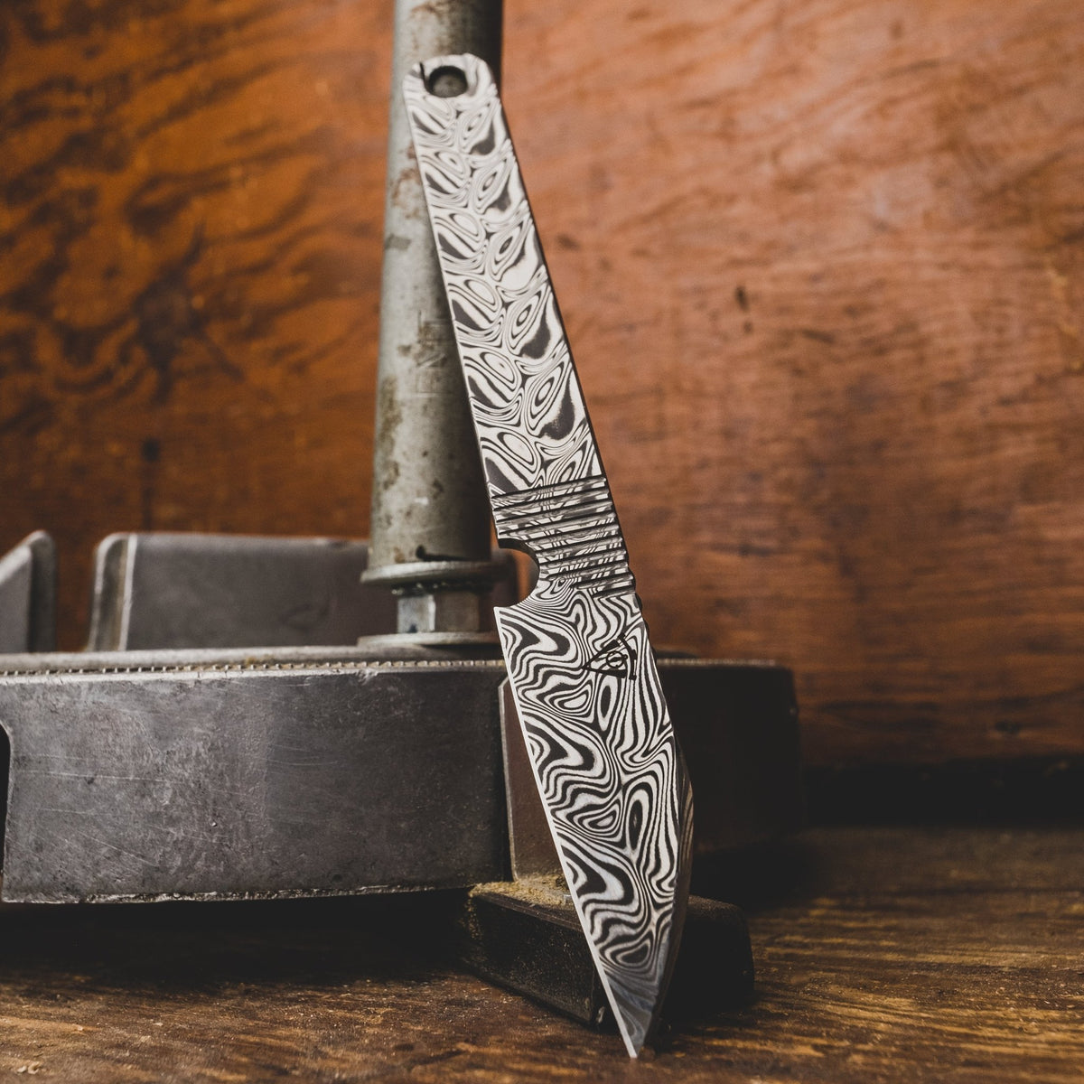 URBAN Vitesse Rockit & Leather Slip - Damasteel (Limited & Exclusive) - URBAN EDC®