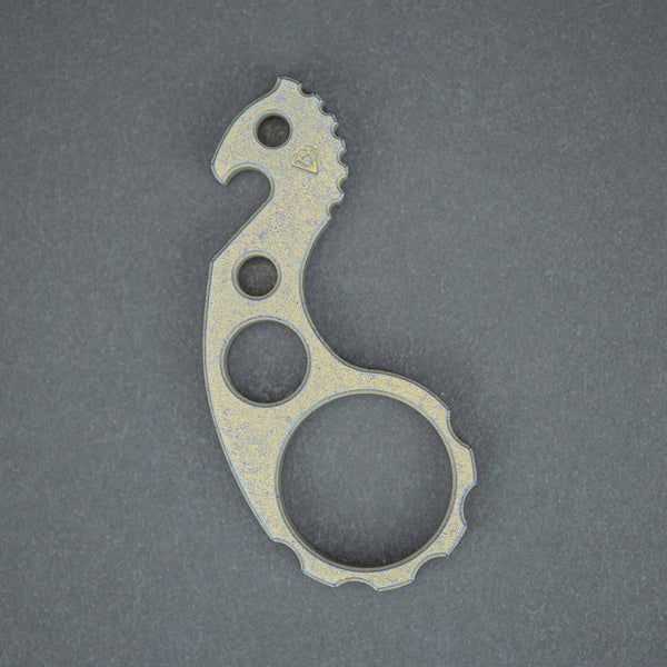 VoxDesign 1/4” Seahorse - Triple Ano Titanium - URBAN EDC®