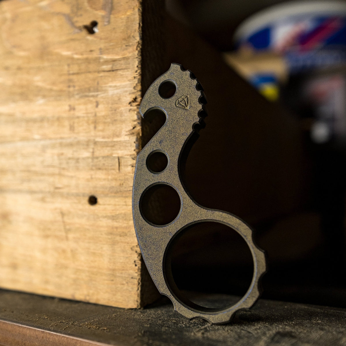 VoxDesign 1/4” Seahorse - Triple Ano Titanium - URBAN EDC®