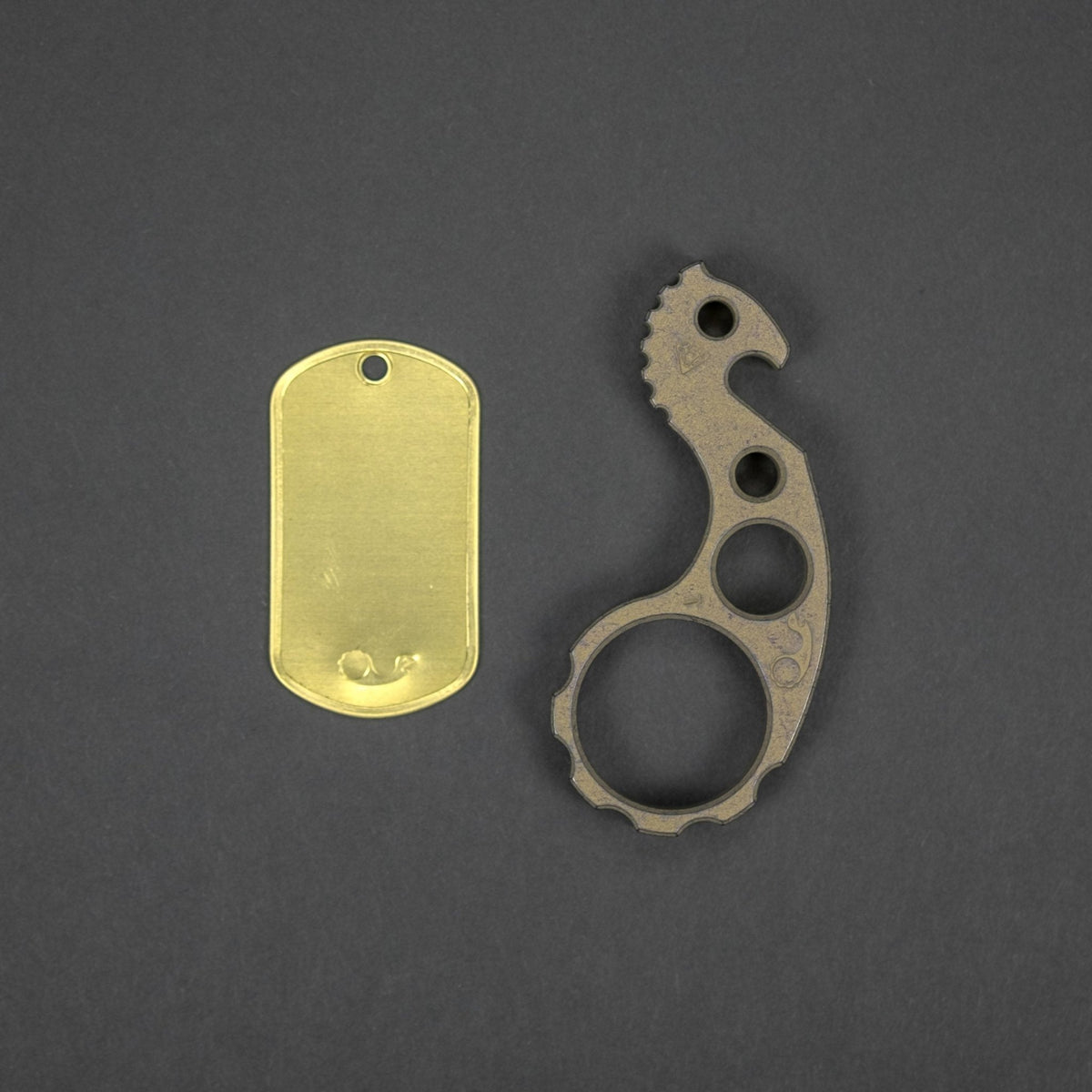 VoxDesign Blue/Green Seahorse - Titanium (Custom & Exclusive) - URBAN EDC®