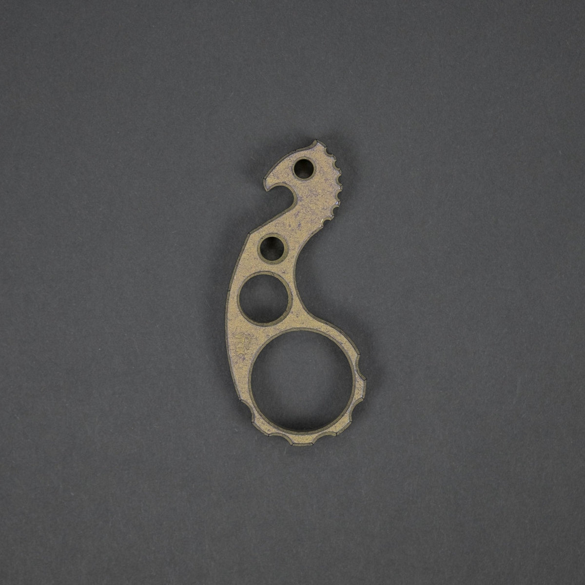 VoxDesign Blue/Green Seahorse - Titanium (Custom & Exclusive) - URBAN EDC®