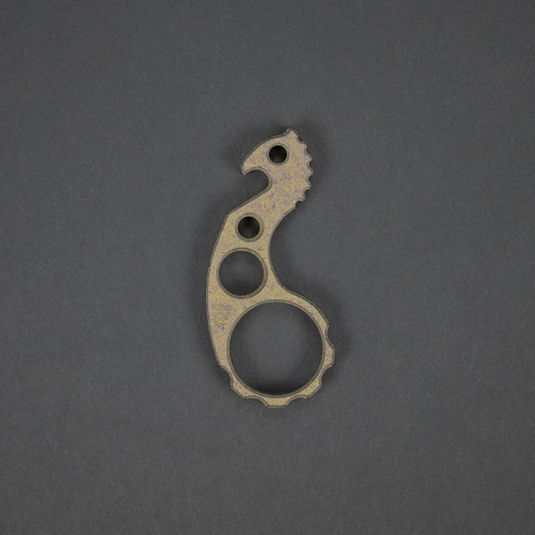 VoxDesign Blue/Green Seahorse - Titanium (Custom & Exclusive) - URBAN EDC®