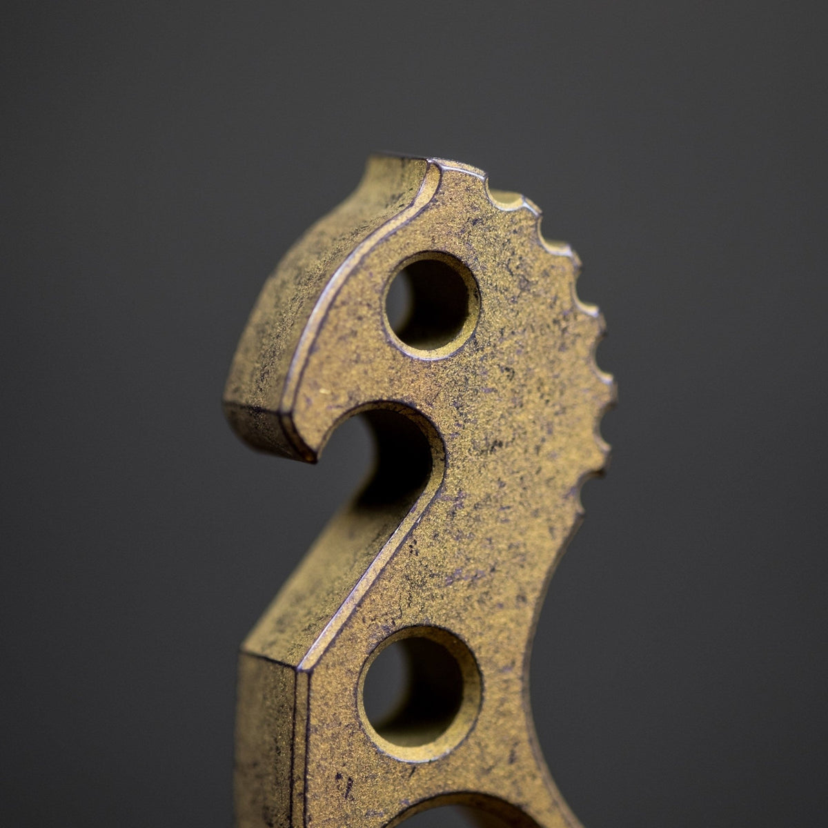 VoxDesign Blue/Green Seahorse - Titanium (Custom & Exclusive) - URBAN EDC®