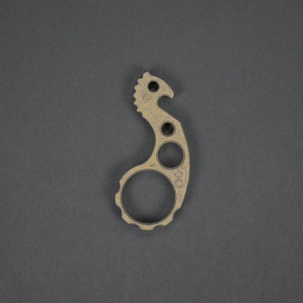 VoxDesign Blue/Green Seahorse - Titanium (Custom & Exclusive) - URBAN EDC®