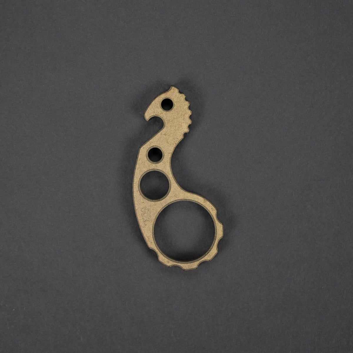 VoxDesign Bronze Anodized Seahorse - Titanium (Custom) - URBAN EDC®