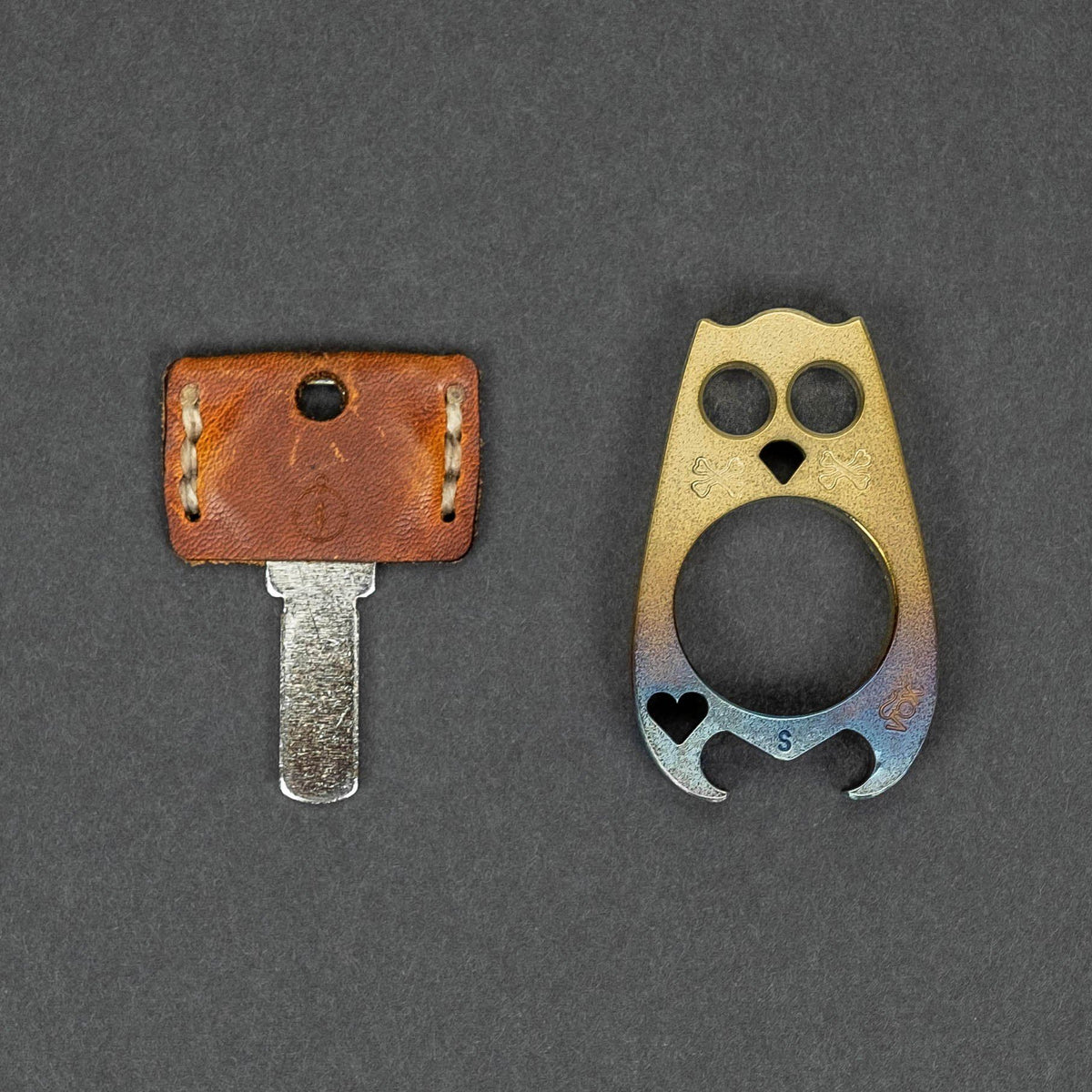 VoxDesign Vox Heartless and Burned Owl - Marine Steel (Custom) - URBAN EDC®