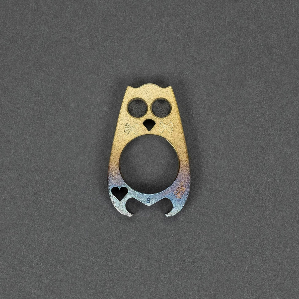 VoxDesign Vox Heartless and Burned Owl - Marine Steel (Custom) - URBAN EDC®